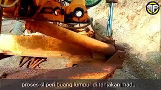 Sliperi Jalan Hauling EFO dan A2 dengan MG volvo 970 vs xcmg 215