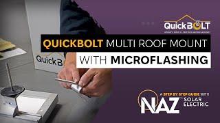 QuickBOLT Multi Roof Mount with Microflashing