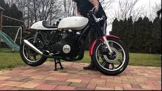 Yamaha XS 750 cafe racer spring wakeup