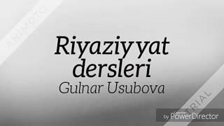 Hendesenin esas anlayislari 30-50 nomreli testlerin izahli helli,TQDK 1994-2015