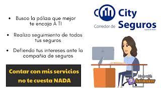 Hola, somos City Corredor de Seguros, asesores especializados que te aportan soluciones