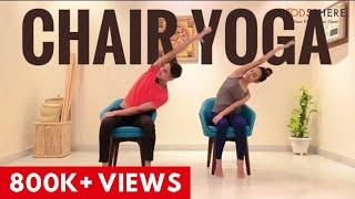 11 Minute Chair Yoga Practice | Chair Yoga for Beginners & Seniors | Easy Chair Yoga With Bodsphere