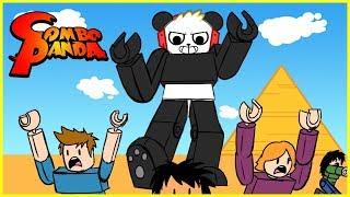 Roblox Battle as a GIANT BOSS Let's Play with Combo Panda