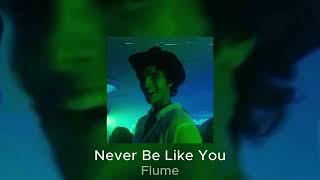 Never Be Like You Edit Audio