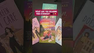 What are you reading this summer? ️ #booktube #booktok #summer #summerreading