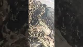 Ukrainian Soldier Tried to Shoot Down Russian Helicopter #warinukraine