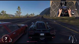 Koenigsegg Agera R + Max speed - The Crew 2 | | Logitech G29+TH8A with manual+clutch gameplay!