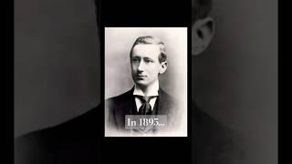 In 1895, a youthful Marconi was determined that the future would be wireless #shorts #history #facts