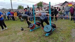 25.08.2018 с.Обухово (Владимир Лопин) коромысло 350 кг.
