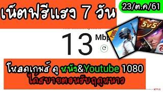 VPN แจกเน็ต 7วันเน็ตฟรีไว้โหลดเกมดูหนัง ดูยูทูปไม่มีสะดุด 1080 P 10-15 Mb+