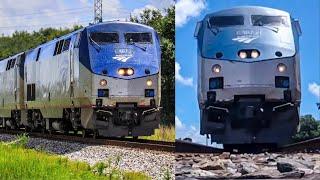 Fast Amtrak Knocks Down GoPro Under Train!