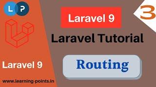 Laravel Routing | Laravel 9 |  Laravel tutorial | Learning Points