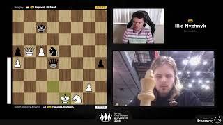 2024 Chess Olympiad R9 w/ GM Illia Nyzhnyk! | lichess.org