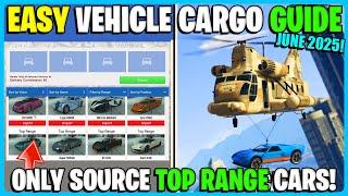 Fast, Easy Vehicle Cargo Guide for GTA Online (only source top range cars 2025)