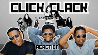 AFRICAN FRIENDS REACT TO BABY MONSTER - CLIK CLAK DANCE PERFORMANCE FOR THE FIRST TIME