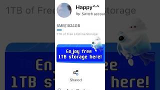 Need more storage? Download #terabox , get 1024GB free! Download, log in, and worry-free space #fyp