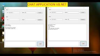 Client Server programming in VB.NET ( Chat application )