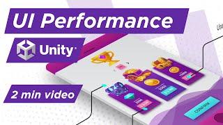 UI performance in Unity - Optimize your UI in Unity | Quick Tip