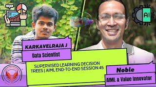 Supervised Learning: Decision Trees | AIML End-to-End Session 45