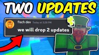 DOUBLE UPDATES in FISCH ROBLOX!