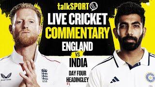 LIVE From Headingley: England V India First Test Day 4