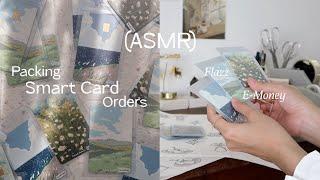 ASMR I Smart Card Packing Orders | E-Money & Flazz