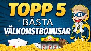 5 Bästa Casino Bonusar️