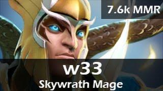 537: w33(w33haa) as Skywrath Mage Mid  - 7.6k MMR Ranked Gameplay - 20150516