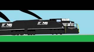 Norfolk Southern #9961 for Aiden the Railfan 21 by Jacob Dolman