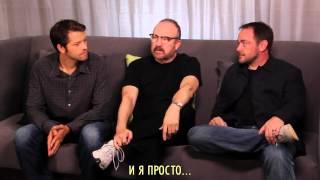 Миша Коллинз, Джим Бивер, Марк Шеппард (TV|LINE)