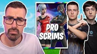 WATCHING PRO SCRIMS  BASS BOOST VAULTED  FNCS TOMORROW 