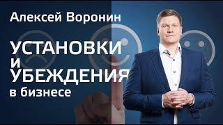 Установки и Убеждения в Бизнесе. Алексей Воронин