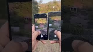 Iphone 11 vs xs camera zoom test #shorts