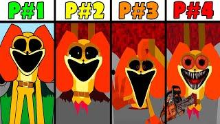 Phase 1 VS Phase 2 VS Phase 3 VS Phase 4 in Incredibox Sprunki Retake Poppy Playtime!