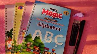 Magic Book Unboxing Tutorial । Magic Kids Book । Perfect Handwriting practice book।