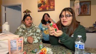 BEAN BOOZLED CHALLENGE | Trying Christmas Candies | Christmas Chaos Day 10