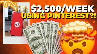 Earn $2,500 Weekly! Pinterest Side Hustle