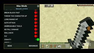 Minecraft mod menu max mods 1.19.40/Майнкрафт мод меню Макс модс 1.19.40