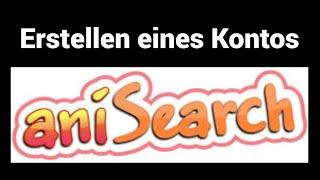 So erstellen Sie ein Konto auf der AniSearch Website