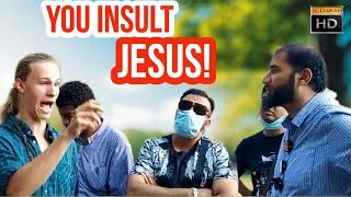 You insult Jesus! Adnan Vs Christian | Speakers Corner | Hyde Park