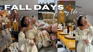 Fall Days In My Life:)fall room shopping + glasses?! + candle making + date night + target run +more