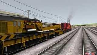 Diesel Crane for Train Simulator 2016,Railworks