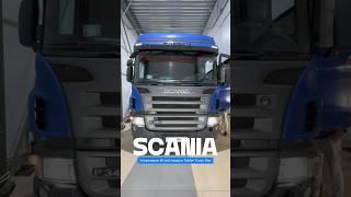 Bi-Led и гладкие стекла фар на Scania 