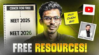 Best Free Youtube Channels for NEET| Clear NEET without Coaching!