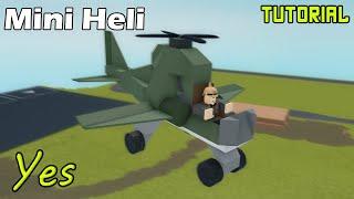 Simple Mini Helicopter | Plane Crazy - Tutorial