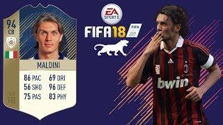 FIFA 18 | Maldini 1989 PRIME ICON | VIRTUAL PRO LOOK A LIKE TUTORIAL