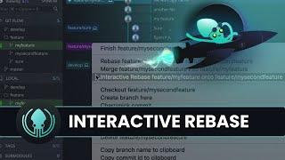 GitKraken Desktop Tutorial: How to INTERACTIVE REBASE