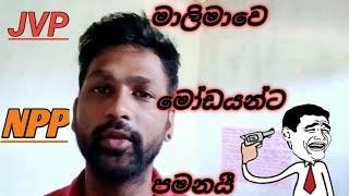 මාලිමාවෙ මෝඩොයොන්ට පමනයි NPP   | sl sanju | chandaya | චන්දය