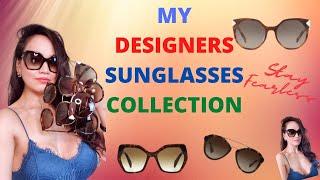 MY LUXURIOUS  DESIGNER SUNGLASSES COLLECTION DEVIL WEARS PRADA SUNNIES (2020)