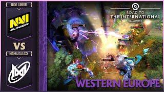 Road to TI! NIGMA GALAXY vs NAVI JUNIOR - HIGHLIGHTS - The International 2025 CQ: WEU | DOTA2